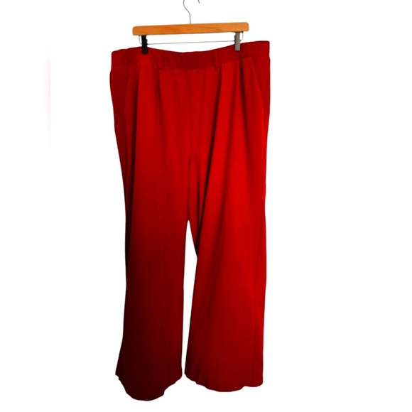 torrid Pants - Torrid Red Wide Leg Pants Vibrant Flowing Design Size 3